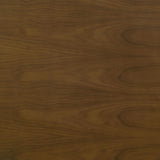 Mesa de comedor rectangular Malone de madera de 78 pulgadas en nogal oscuro