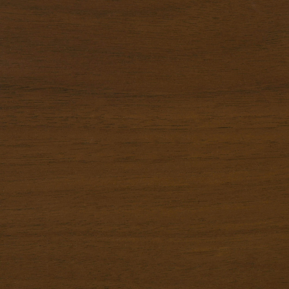 Silla de comedor acolchada Malone de madera en nogal oscuro (juego de 2)
