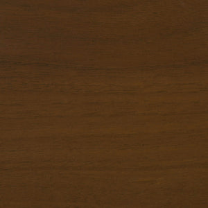 Silla de comedor acolchada Malone de madera en nogal oscuro (juego de 2)