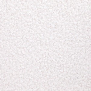Sillón de comedor tapizado Dunmore Boucle color crema (juego de 2)