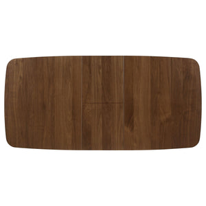 Juego de comedor rectangular Redbridge de 5 piezas en nogal natural