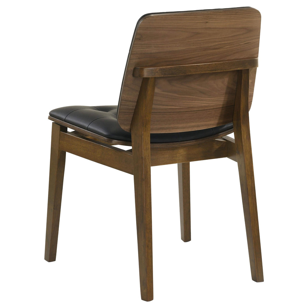 Juego de comedor rectangular Redbridge de 7 piezas en nogal natural