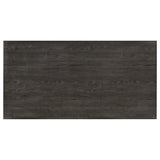 Mesa de comedor Benson de madera compuesta de 72 pulgadas, roble oscuro