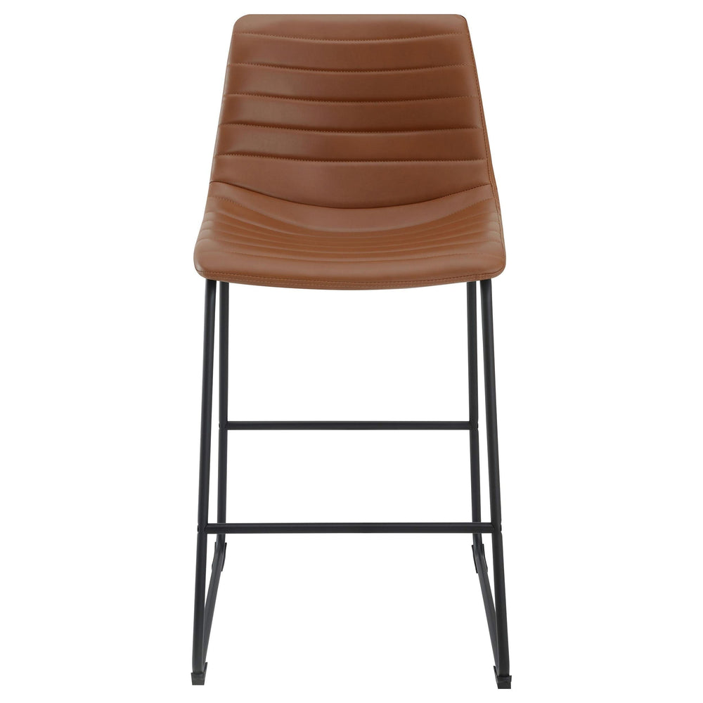 Silla tapizada Zuni de altura de mostrador (juego de 2)