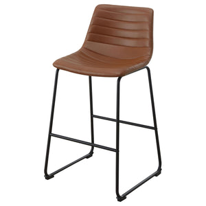Silla tapizada Zuni de altura de mostrador (juego de 2)