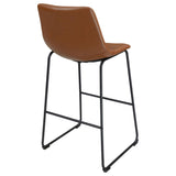 Silla tapizada Zuni de altura de mostrador (juego de 2)