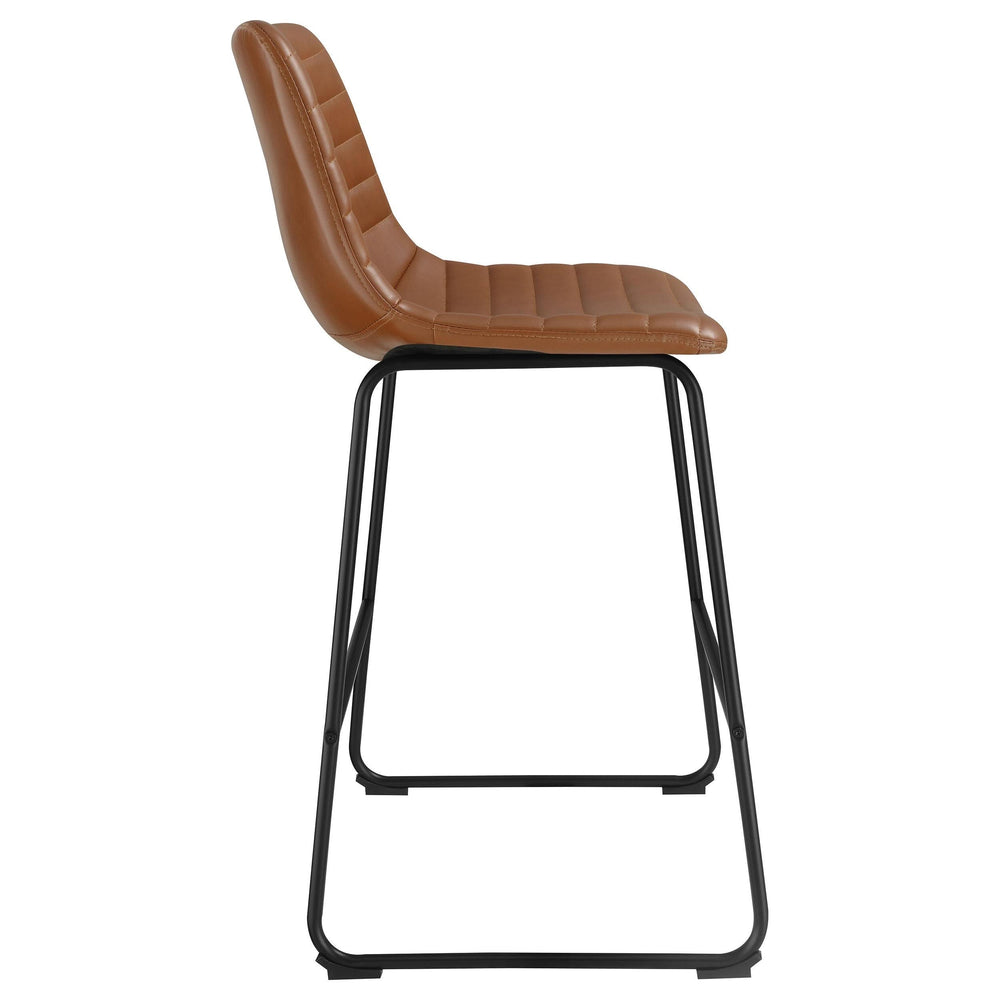 Silla tapizada Zuni de altura de mostrador (juego de 2)