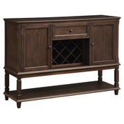 Parkins 2-door Sideboard Buffet Cabinet Rustic Espresso