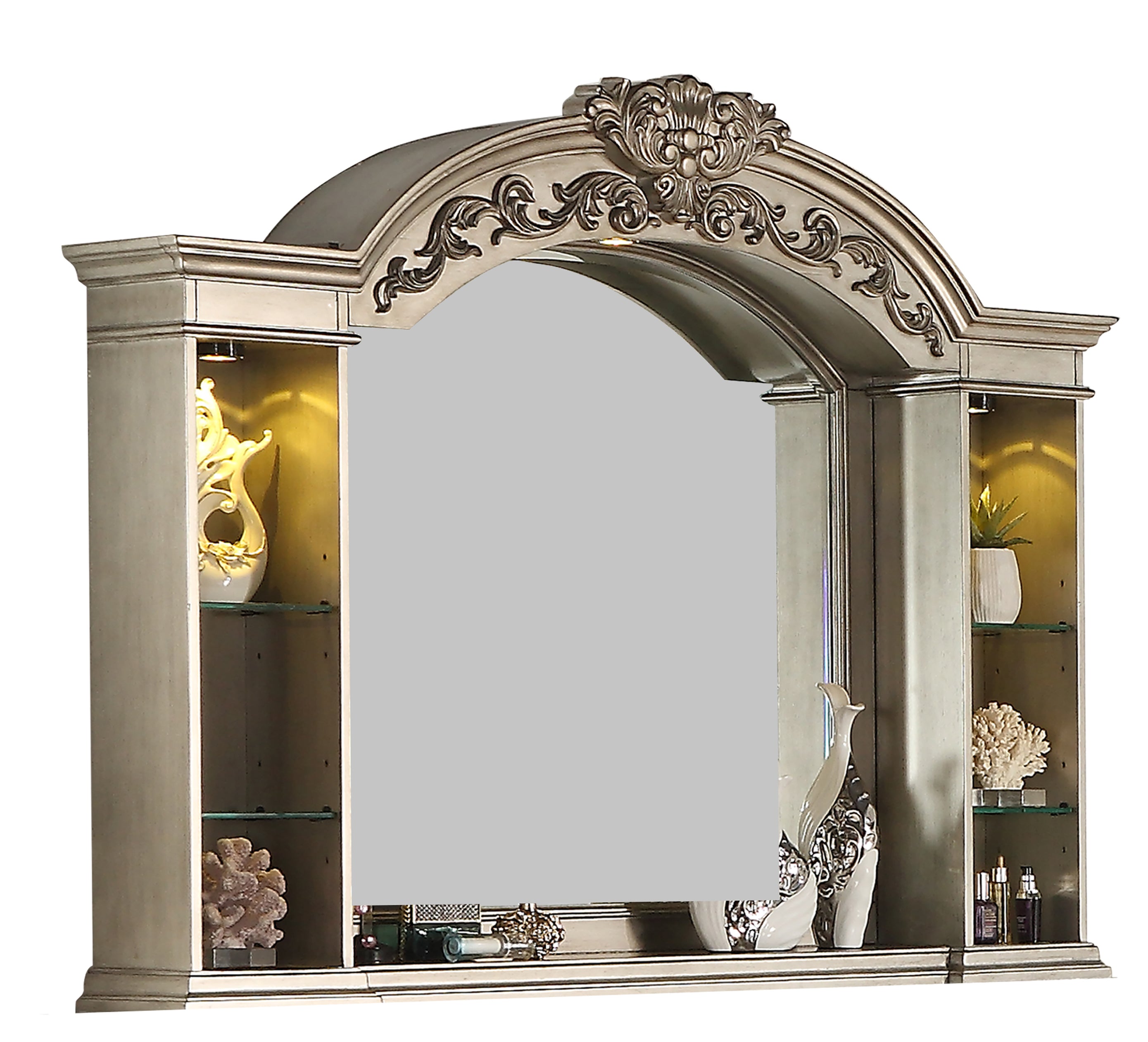 PLATINUM SILVER BEDROOM