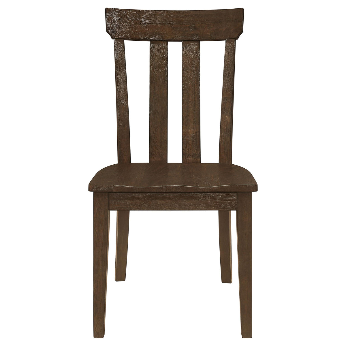 Juego de mesa de comedor rectangular Reynolds de 6 piezas en roble marrón