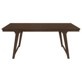 Reynolds Rectangular 79-inch Wood Dining Table Brown Oak