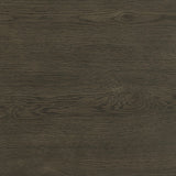 Juego de mesa de comedor rectangular Kelly de 9 piezas, gris oscuro