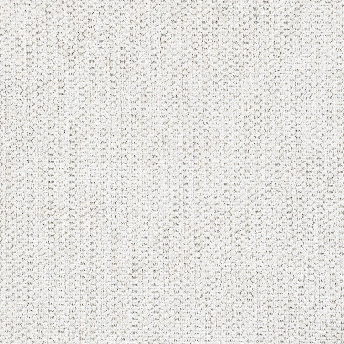 Silla de comedor tapizada en tela Calla, color blanco (juego de 2)