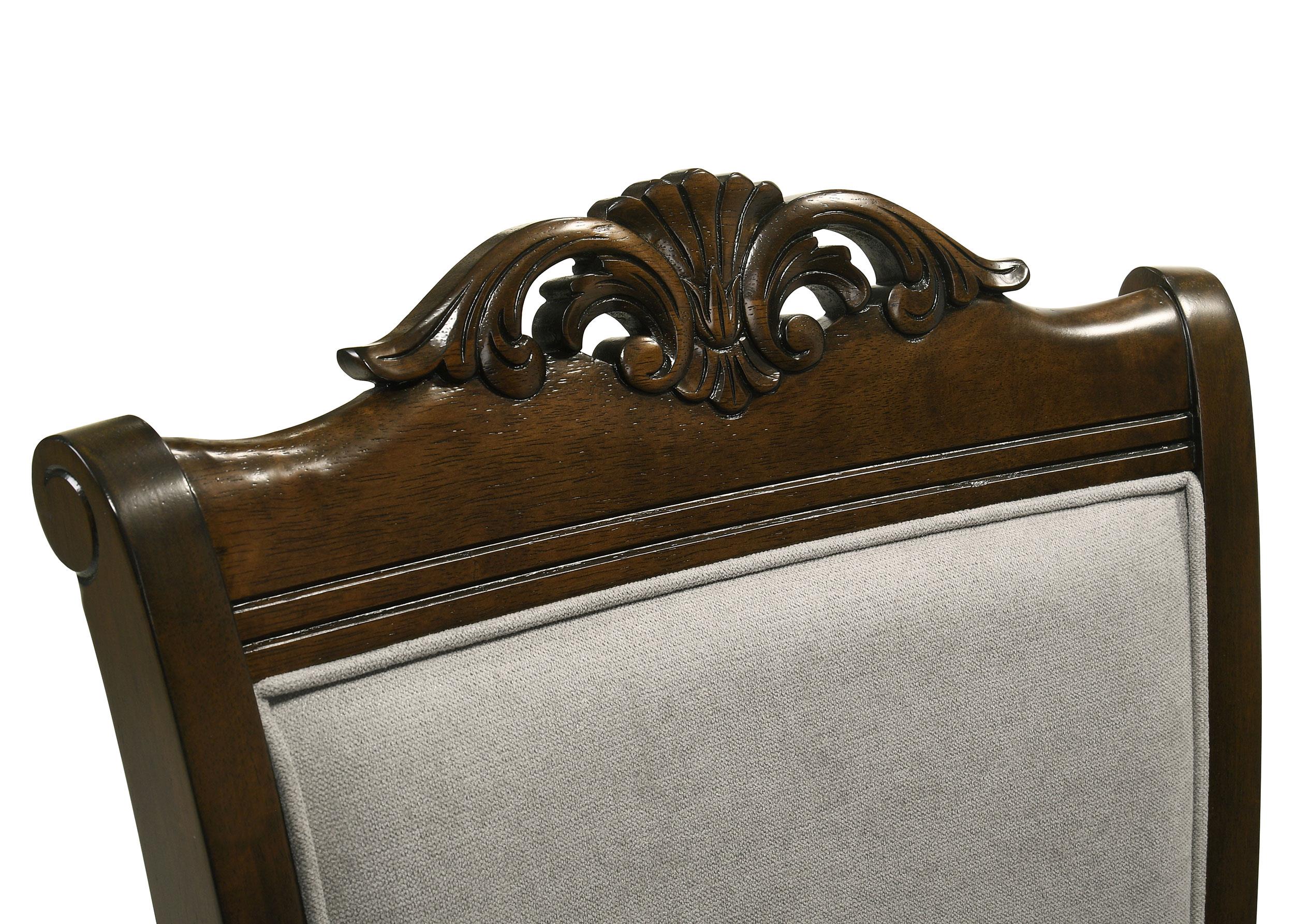 Willowbrook Wood Dining Arm Chair Chestnut (Set of 2)