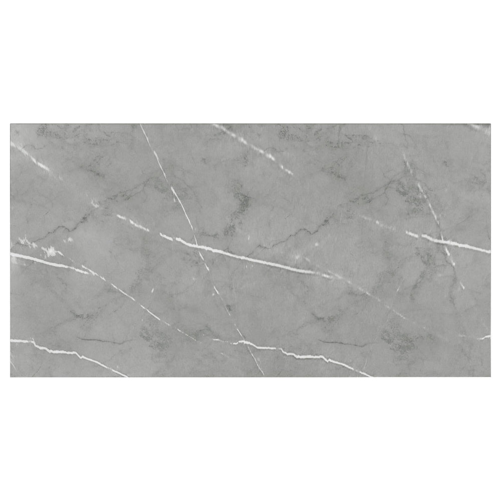 Sterling 72-inch Rectangular Dining Table Grey Faux Marble
