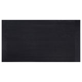 Juego de mesa de comedor Newport de 5 piezas con caballete rectangular, color negro