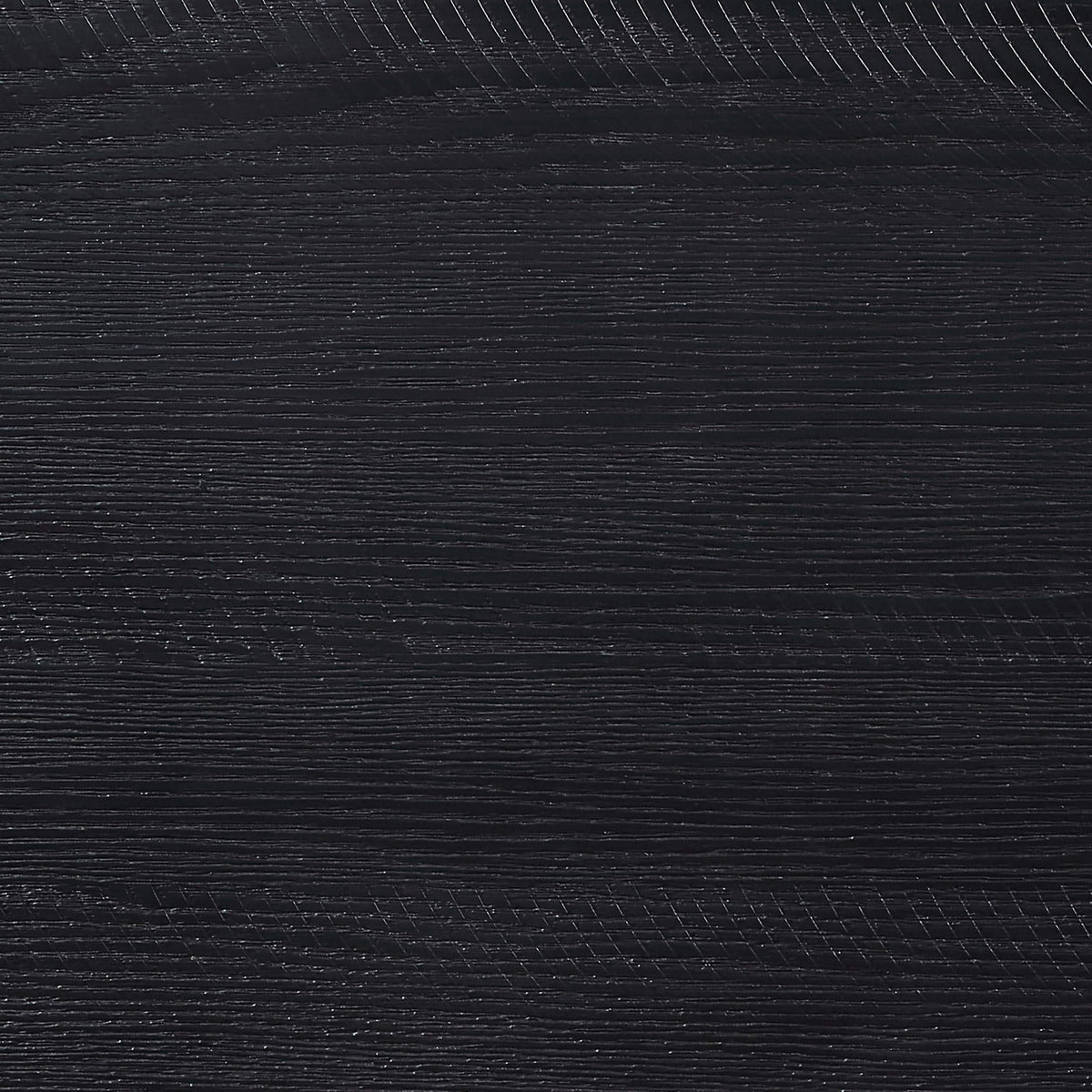 Silla de comedor Newport de madera con respaldo de escalera, color negro (juego de 2)