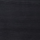 Silla de comedor Newport de madera con respaldo de escalera, color negro (juego de 2)