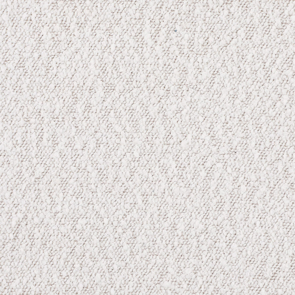 Silla de comedor tapizada Eudora Boucle color crema (juego de 2)