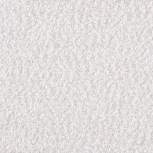Silla de comedor tapizada Eudora Boucle color crema (juego de 2)