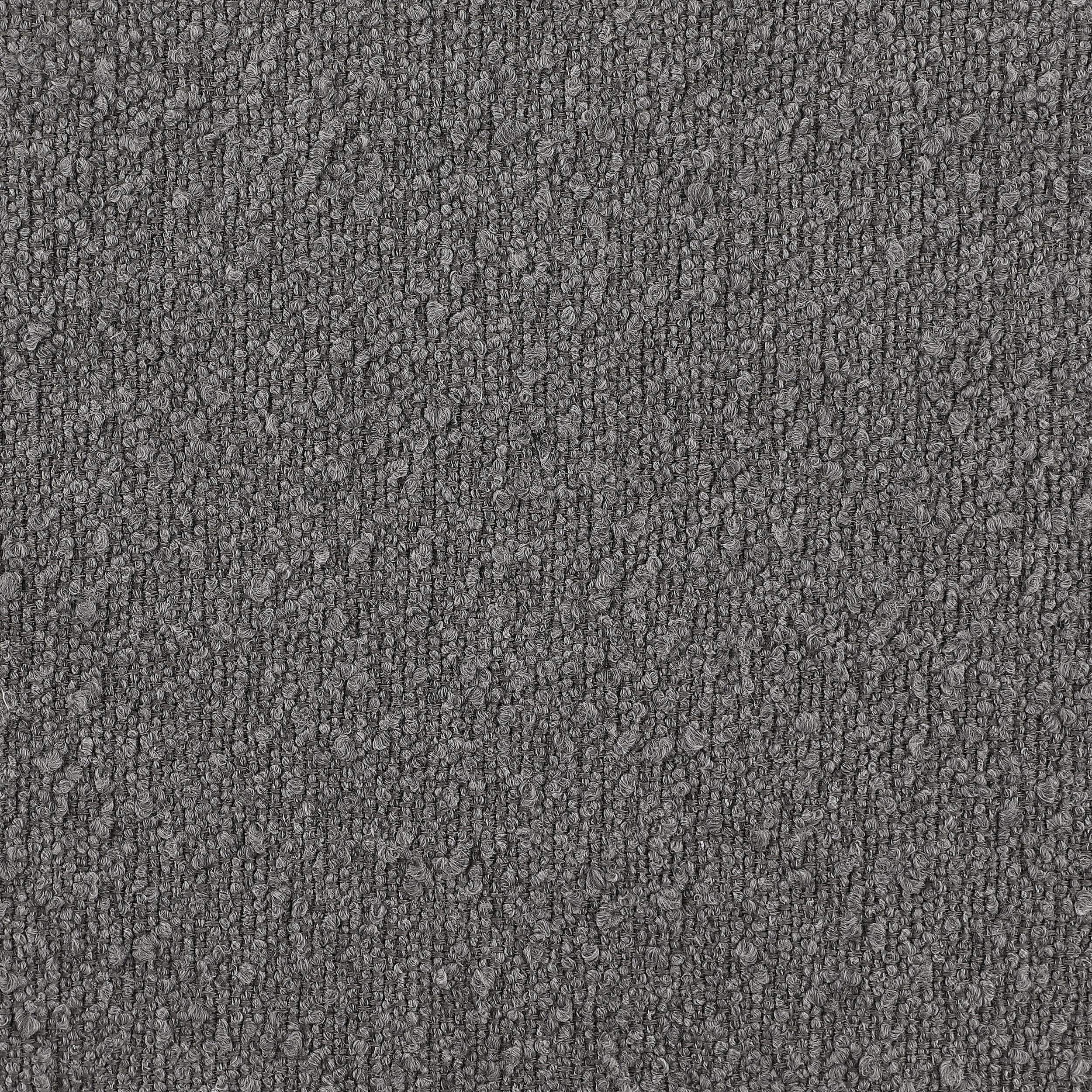 Viola Boucle Upholstered Bar Chair Grey (Set of 2)