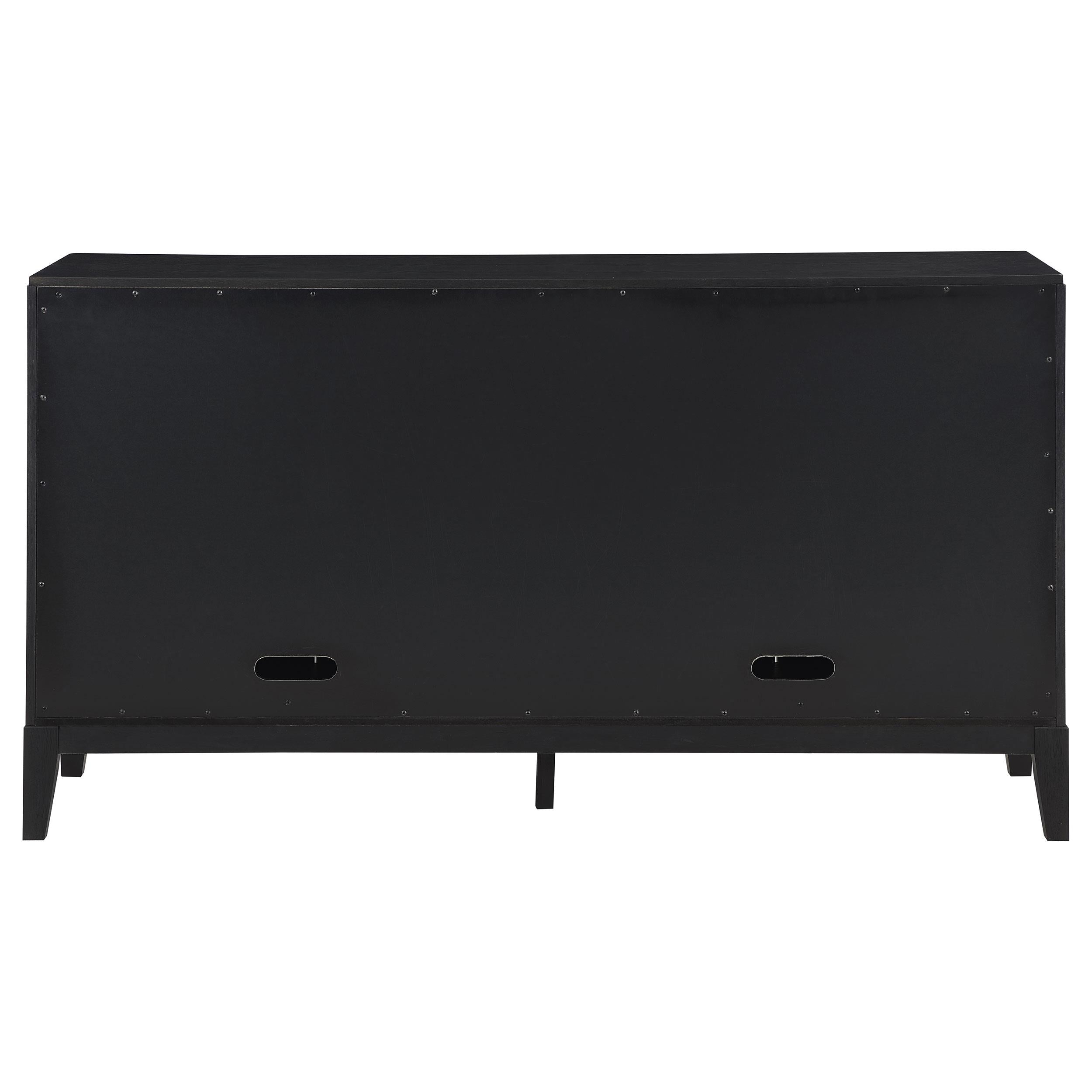 Brookmead 4-door Sideboard Buffet Storage Cabinet Black
