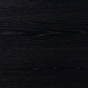 Aparador tipo buffet de 4 puertas Brookmead, color negro