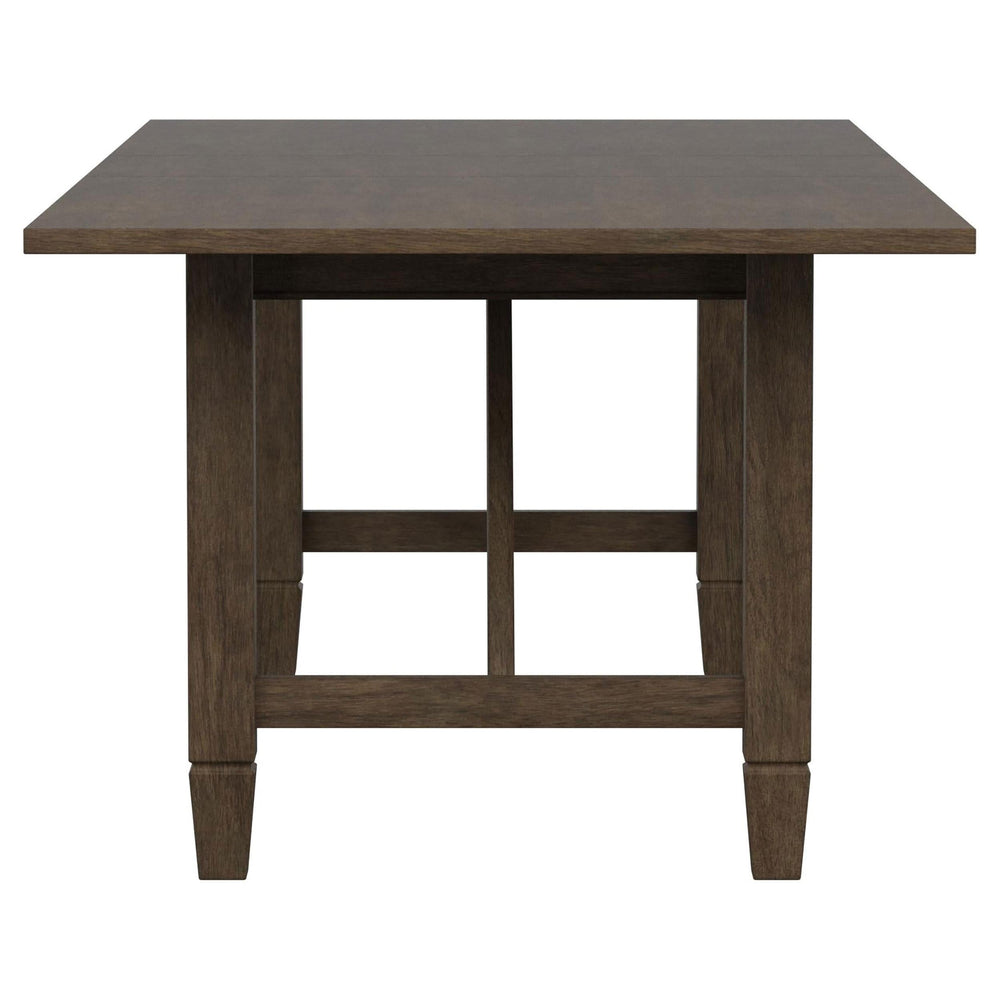 Juego de mesa de comedor rectangular Matisse de 5 piezas en marrón claro