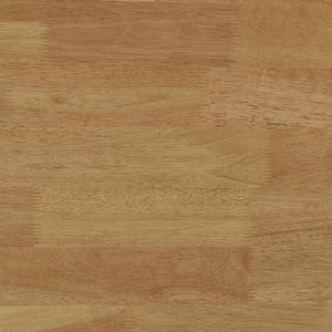 Juego de comedor redondo de 5 piezas de madera maciza Elowen en nogal claro