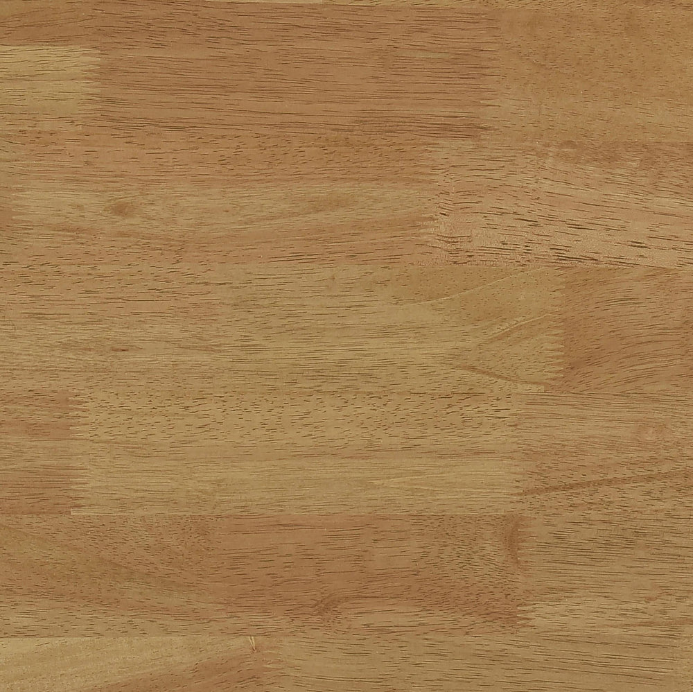 Mesa de comedor redonda Elowen de 42 pulgadas de madera maciza en nogal claro