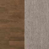 Juego de comedor redondo Dinah de 5 piezas de madera maciza en nogal