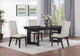 Juego de mesa de comedor rectangular Hathaway de 5 piezas en color marrón acacia