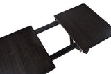 Juego de mesa de comedor rectangular Hathaway de 5 piezas en color marrón acacia