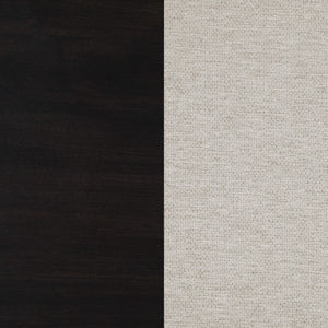 Juego de mesa de comedor rectangular Hathaway de 7 piezas en color marrón acacia