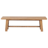 Middleton 6-piece Extension Leaf Dining Set Natural Brown