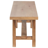 Middleton 6-piece Extension Leaf Dining Set Natural Brown