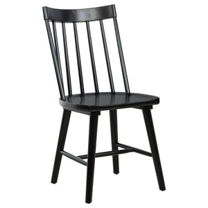 Juego de comedor extensible Middleton de 7 piezas en marrón y negro