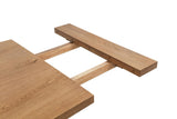 Juego de comedor extensible Middleton de 7 piezas en marrón y negro