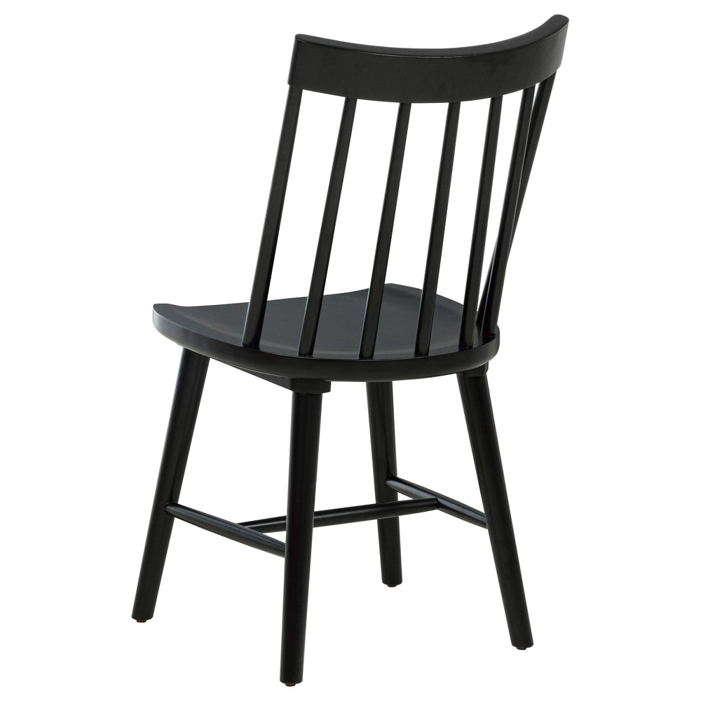 Juego de comedor extensible Middleton de 9 piezas en marrón y negro