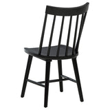 Juego de comedor extensible Middleton de 9 piezas en marrón y negro