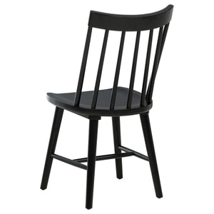 Juego de comedor extensible Middleton de 9 piezas en marrón y negro