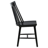 Juego de comedor extensible Middleton de 9 piezas en marrón y negro