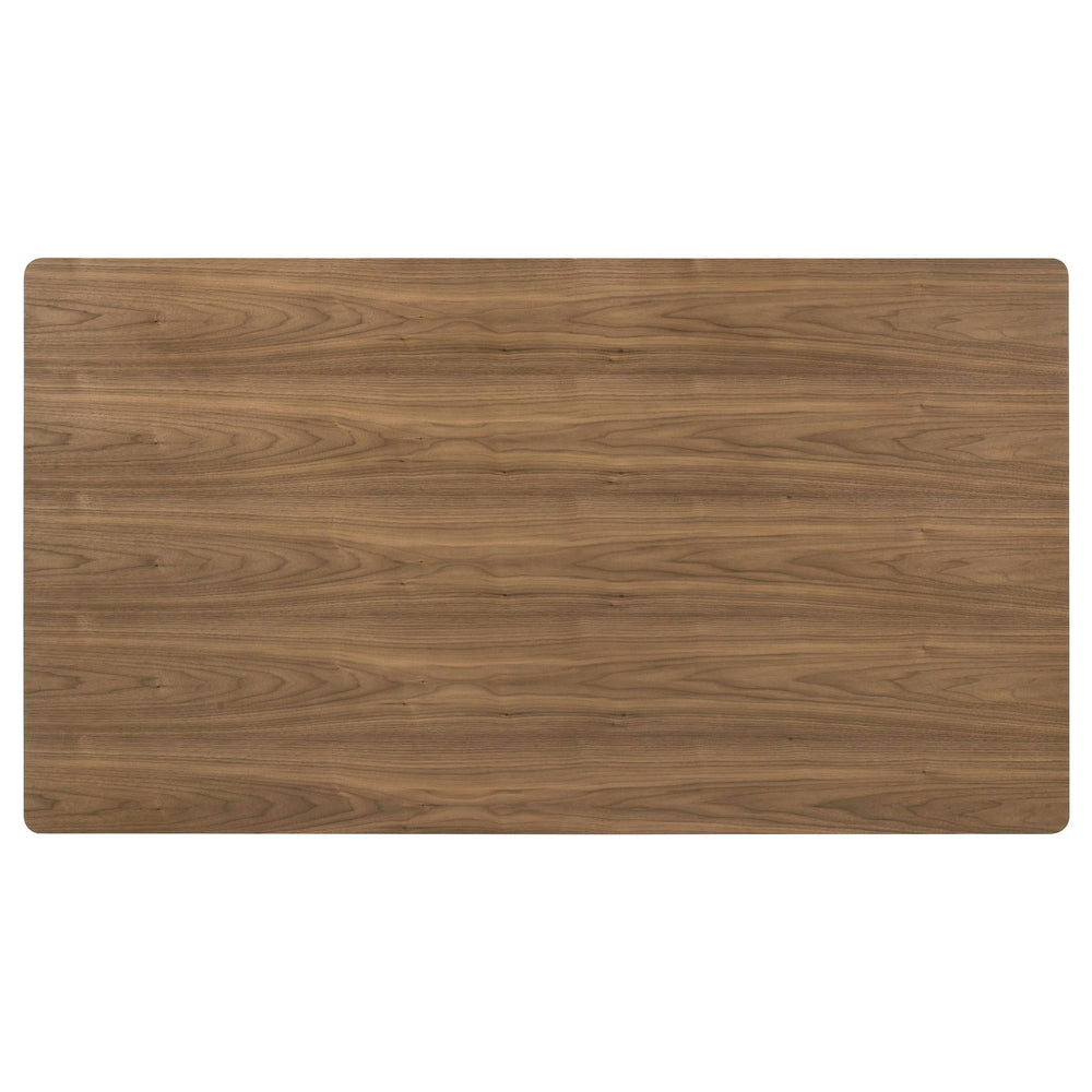 Juego de mesa de comedor rectangular Crestmore de 5 piezas en nogal