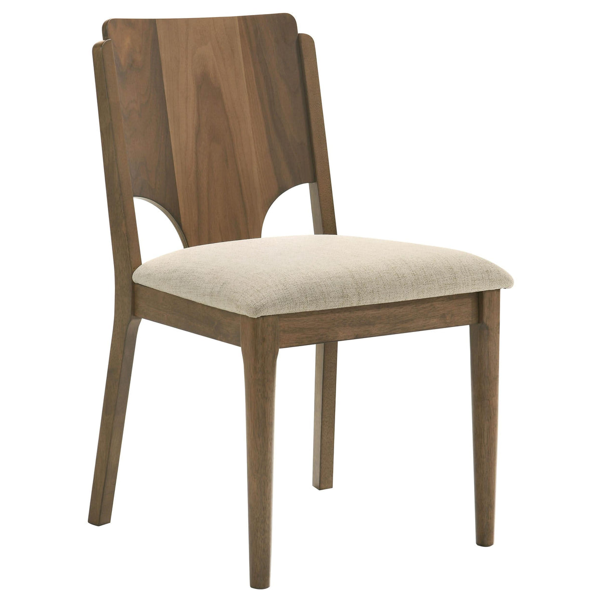 Juego de mesa de comedor rectangular Crestmore de 5 piezas en nogal