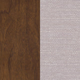 Silla de comedor Everton Wood en nogal oscuro (juego de 2)