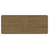 Juego de mesa de comedor extensible de 5 piezas Arini en color arena y negro