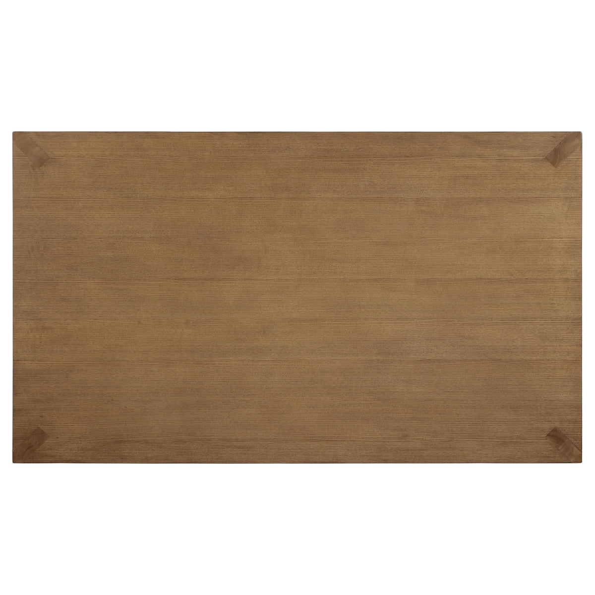 Juego de comedor rectangular Bruner de 5 piezas de 72 pulgadas en marrón natural