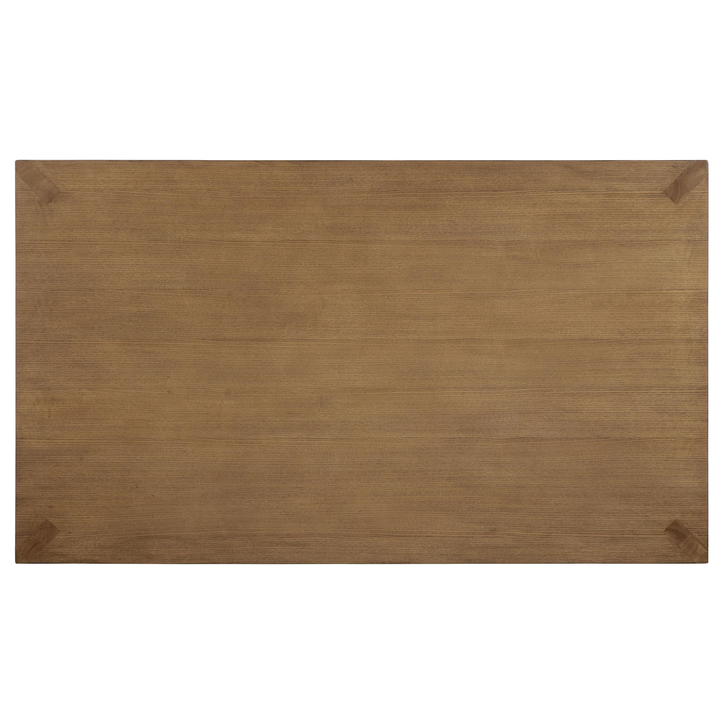 Bruner 72-inch Rectangular Wood Dining Table Natural Brown