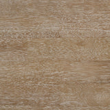 Mesa de comedor Scottsdale de madera maciza de 71 pulgadas, color marrón lavado