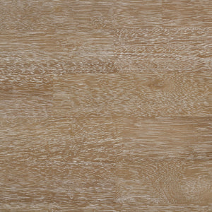Mesa de comedor Scottsdale de madera maciza de 71 pulgadas, color marrón lavado